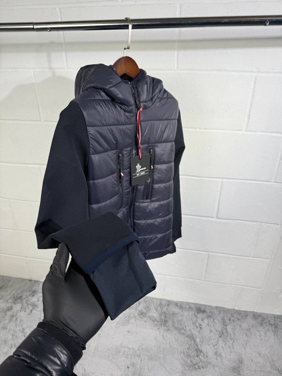 MONCLER FRAGMENT HOODIE NAVY