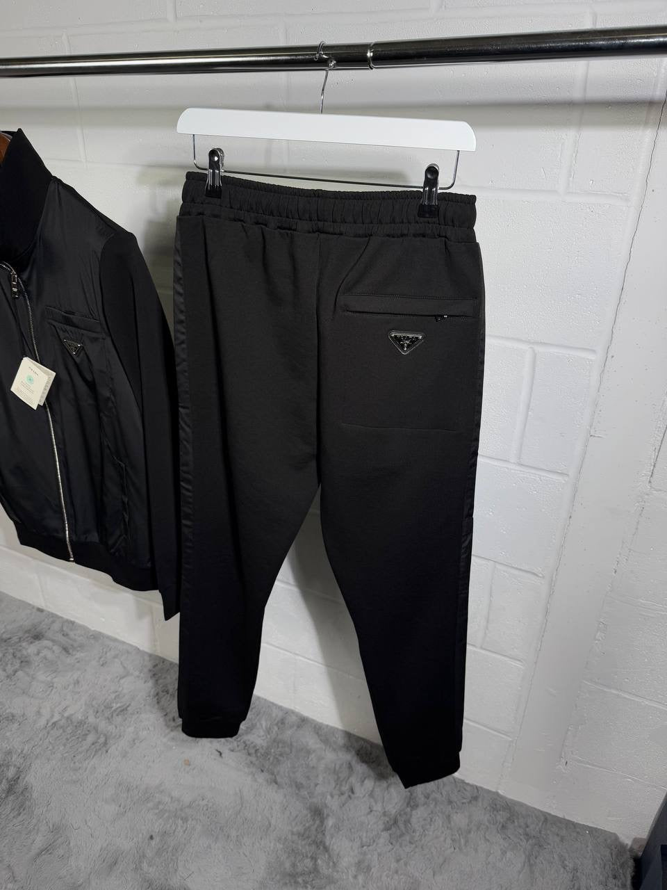 PRADA BLACK TRACKSUIT